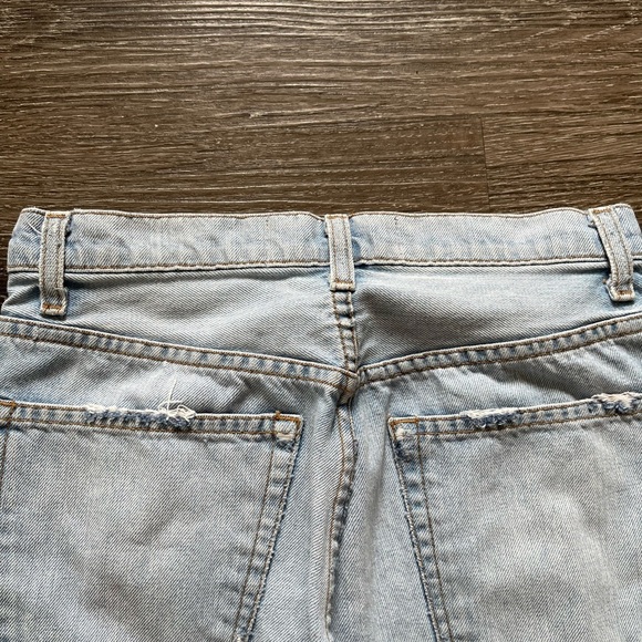 Reformation Light Blue Straight Leg Jeans - Picture 4 of 6